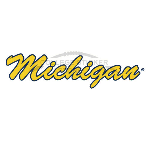 Personal Michigan Wolverines Iron-on Transfers (Wall Stickers)NO.5072